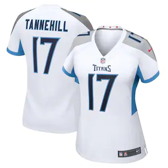 womens nike ryan tannehill white tennessee titans game play